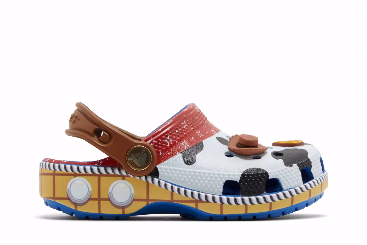 Toy Story x Crocs Classic Clog Toddler Woody, view 2