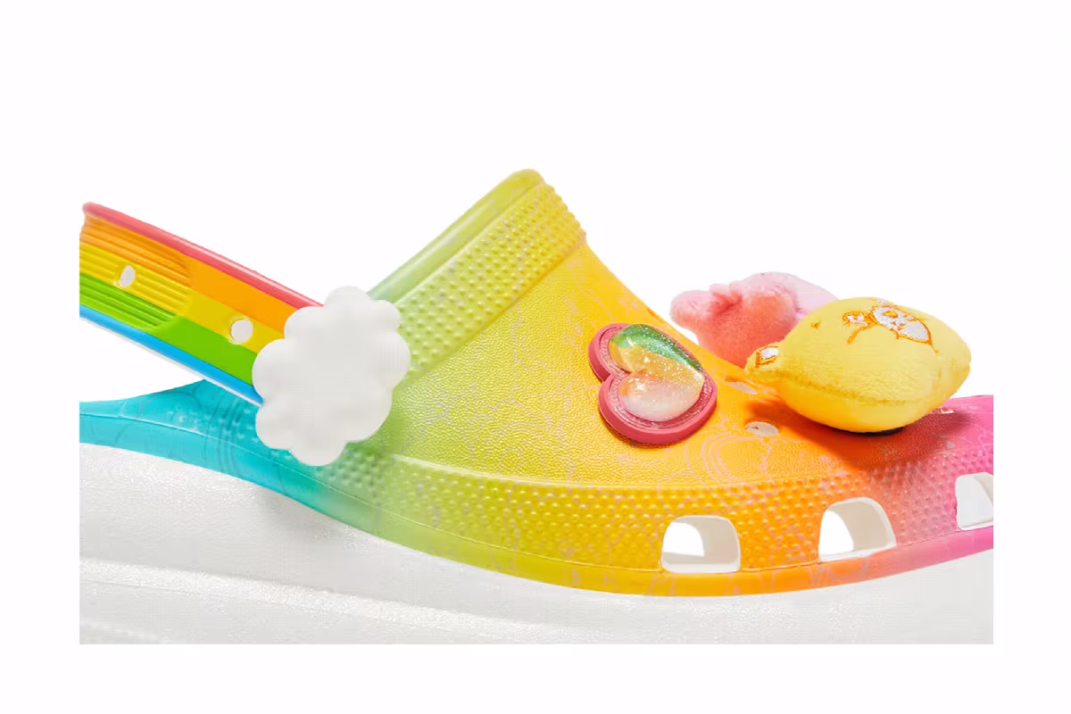 Care Bears x Crocs Women's Crush Clog Rainbow, view 3