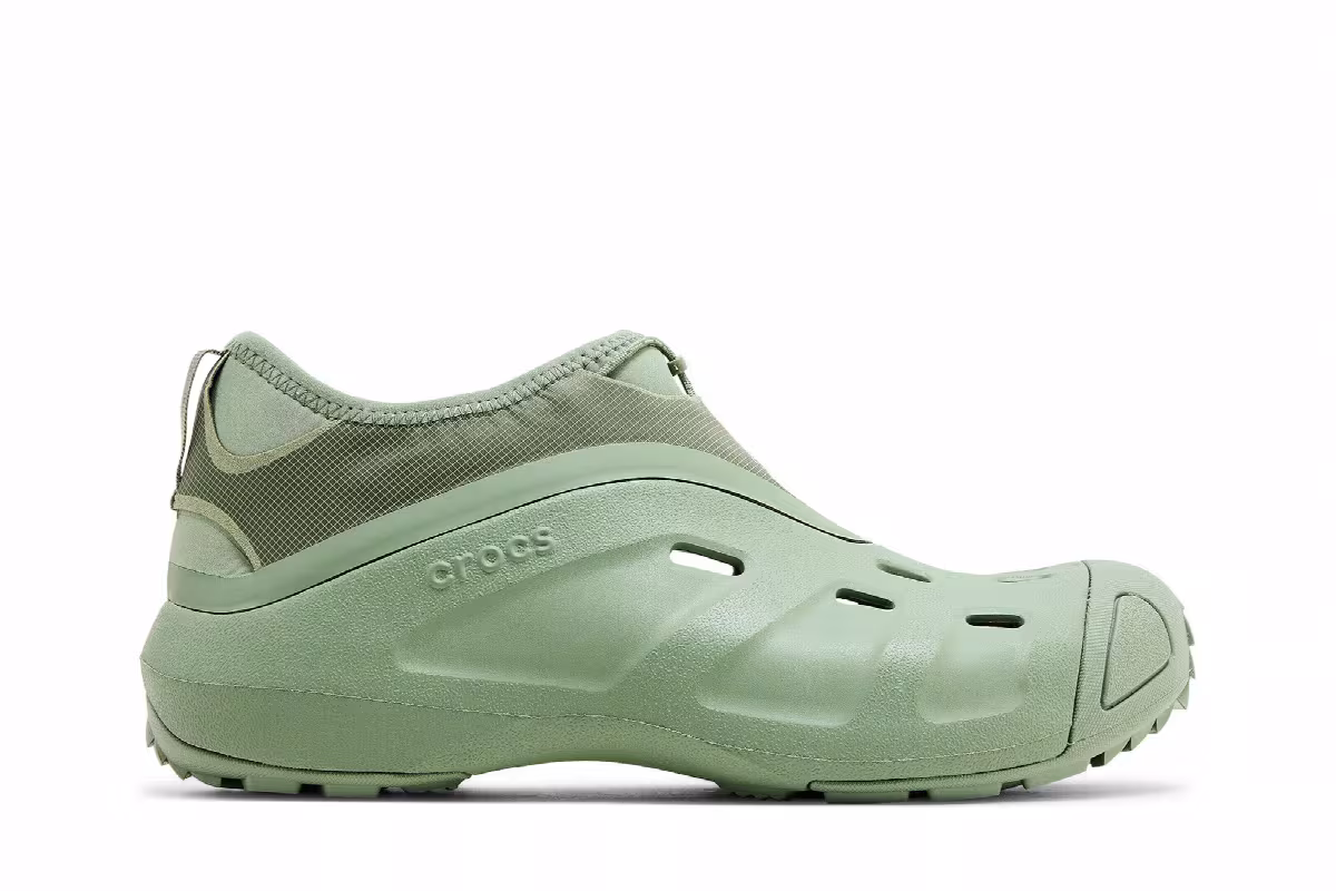 Satisfy x Crocs Quick Trail Low Moss, view 2