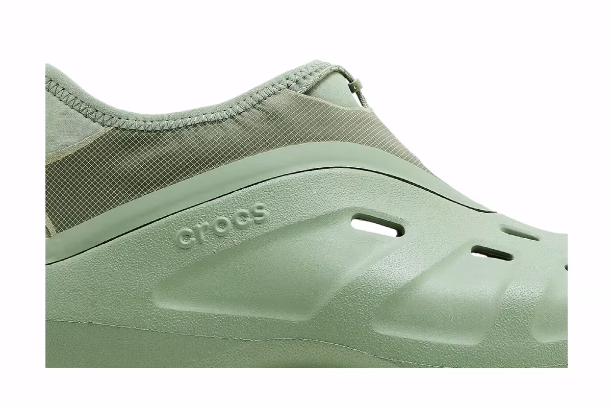Satisfy x Crocs Quick Trail Low Moss, view 3