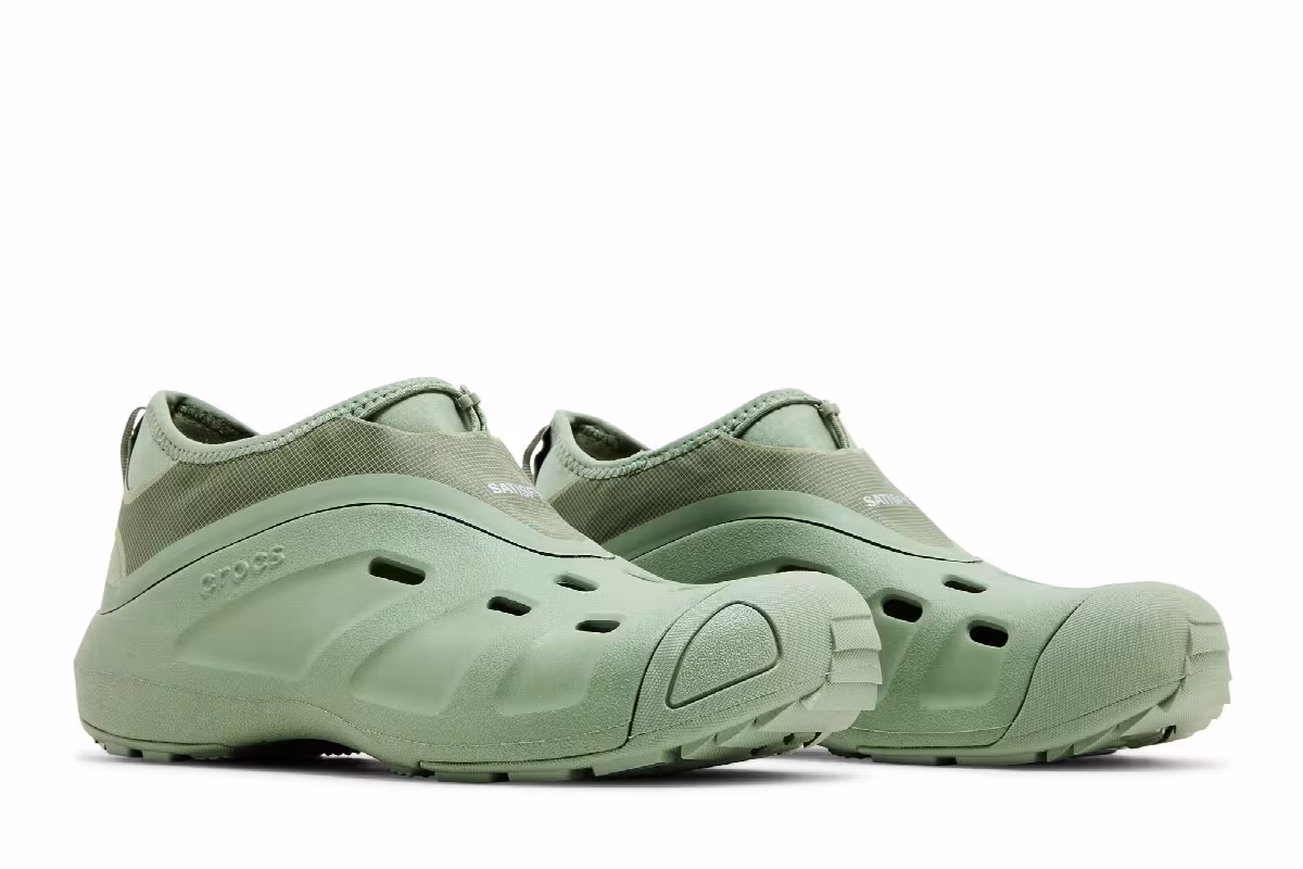 Satisfy x Crocs Quick Trail Low Moss, view 9
