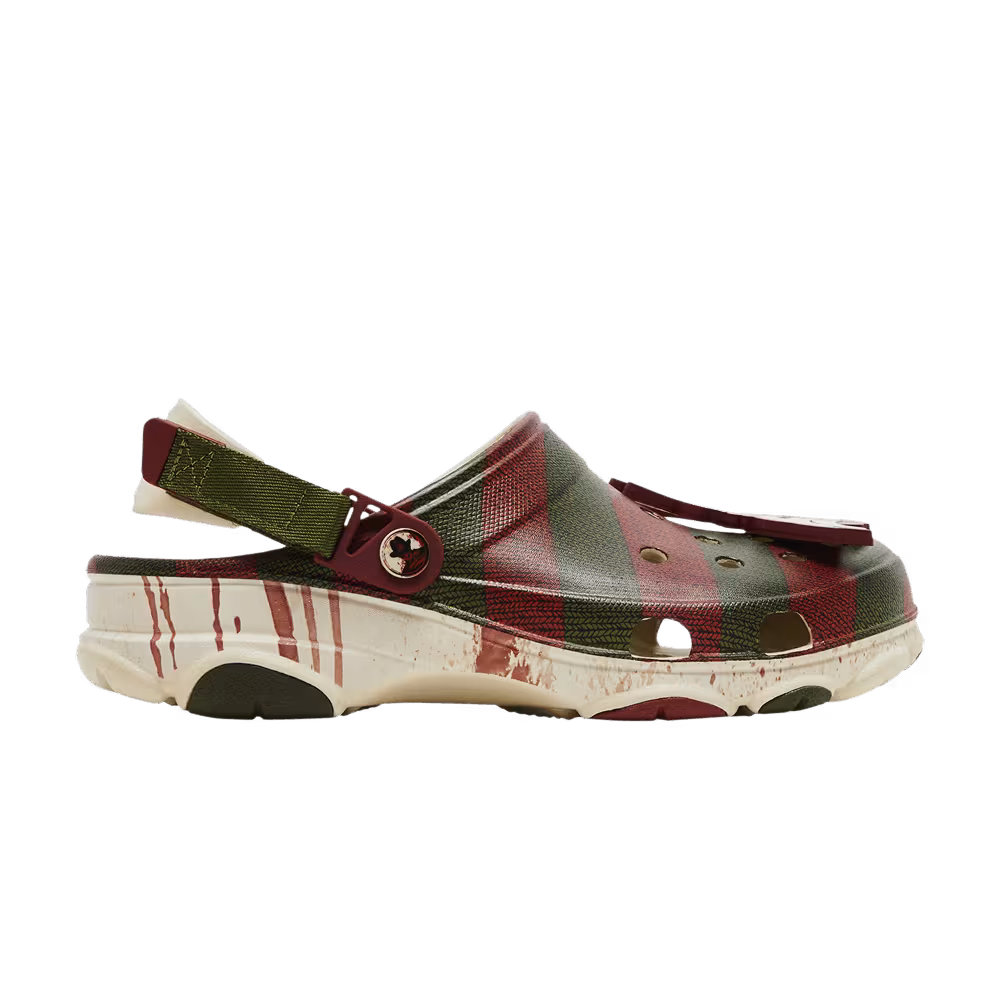 A Nightmare on Elm Street x Crocs All-Terrain Clog Horror Pack - Freddy Krueger