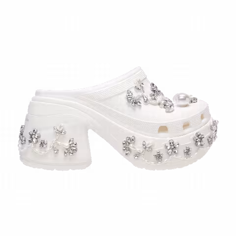 Simone Rocha x Crocs Siren Clog 'White'