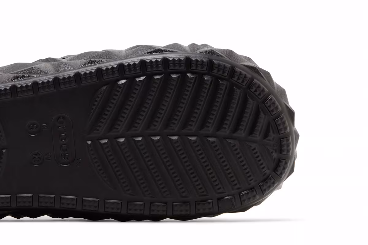 Crocs Classic Geometric Slide 2.0 Black, view 6