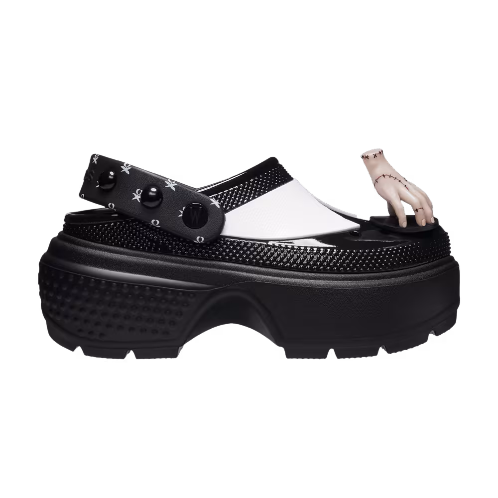 Wednesday x Crocs Stomp Clog Wednesday Addams