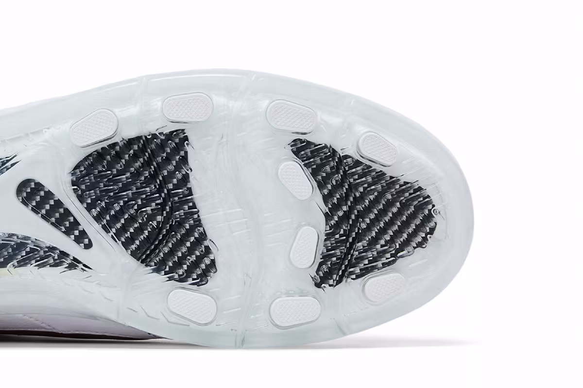 Nike Cryoshot Tiempo Legend R10 White Metallic Gold, view 6