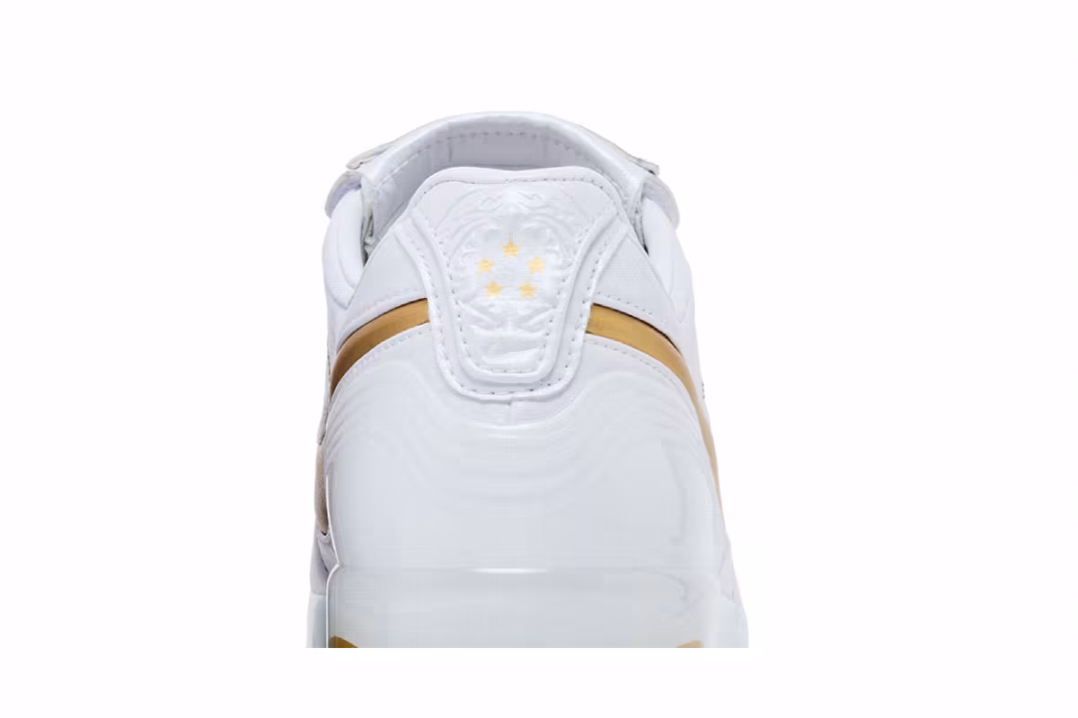 Nike Cryoshot Tiempo Legend R10 White Metallic Gold, view 8