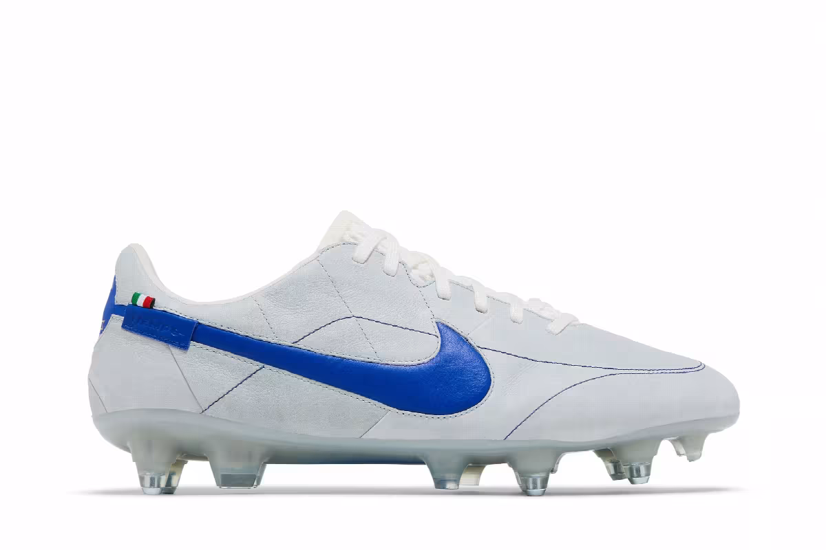 Nike Tiempo Legend 9 Elite Made in Italy SG Pro AC Montebelluna - White Game Royal, view 2