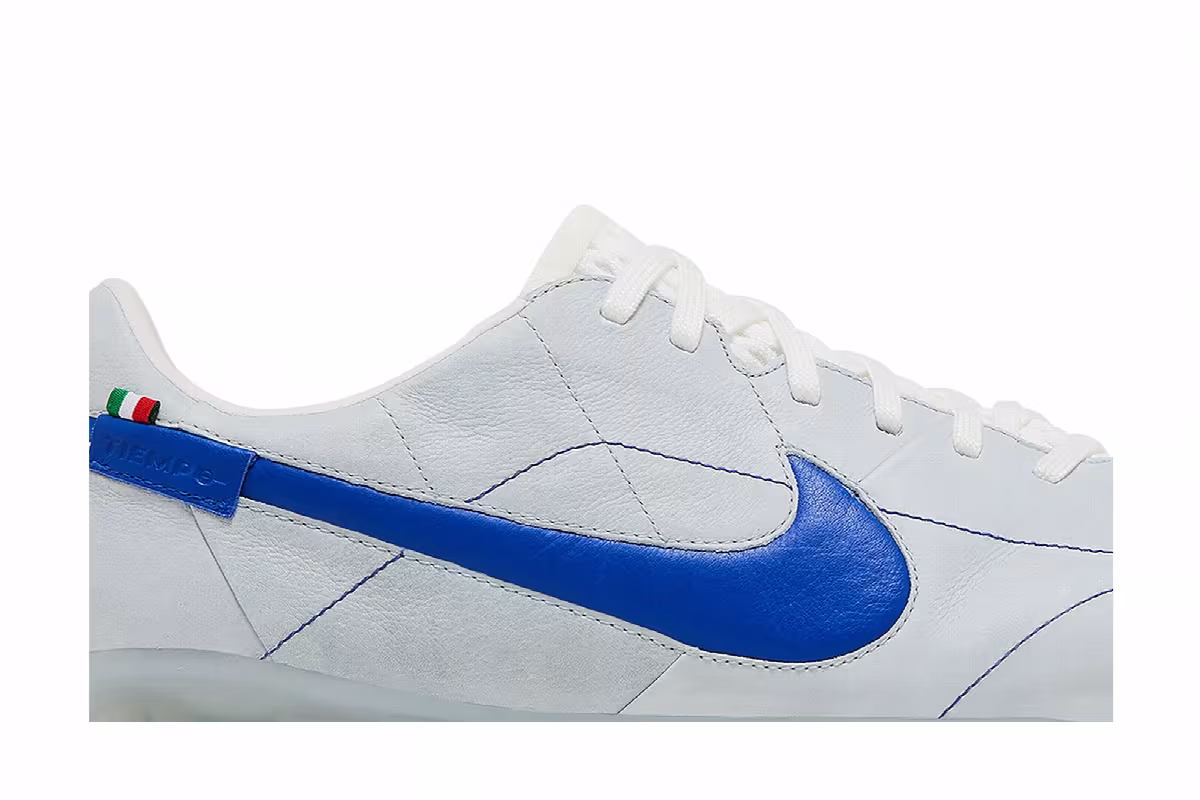 Nike Tiempo Legend 9 Elite Made in Italy SG Pro AC Montebelluna - White Game Royal, view 3