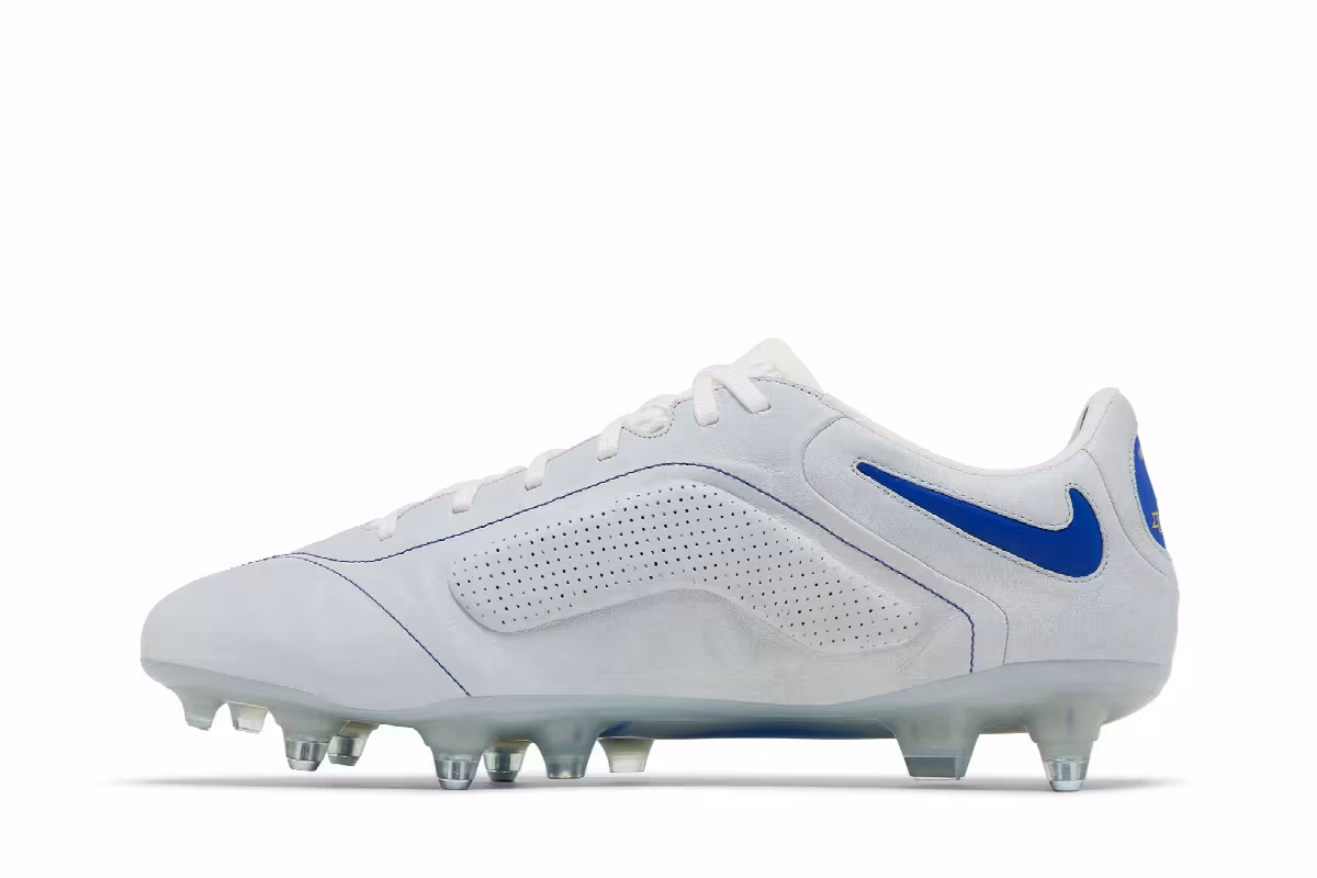 Nike Tiempo Legend 9 Elite Made in Italy SG Pro AC Montebelluna - White Game Royal, view 4