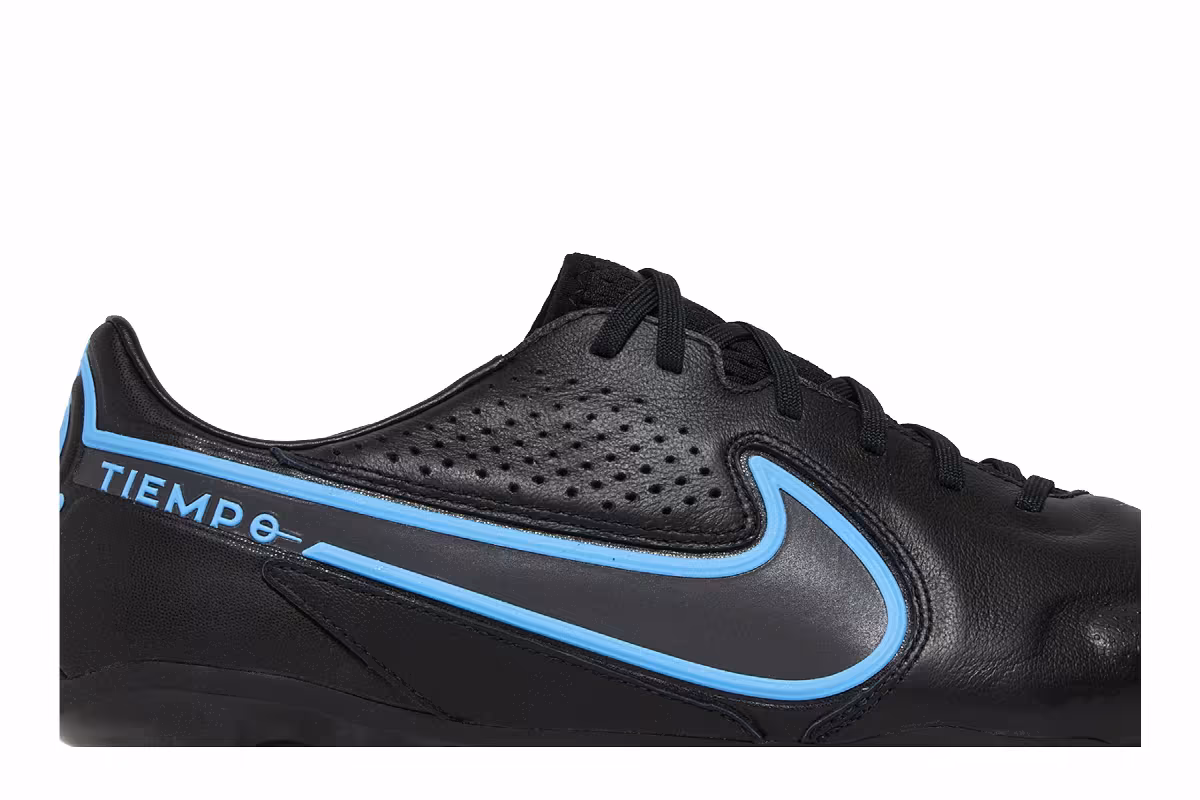 Nike Tiempo Legend 9 Pro FG Black Blue Hero, view 3