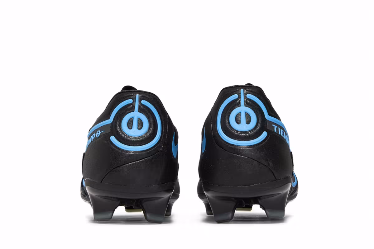 Nike Tiempo Legend 9 Pro FG Black Blue Hero, view 7