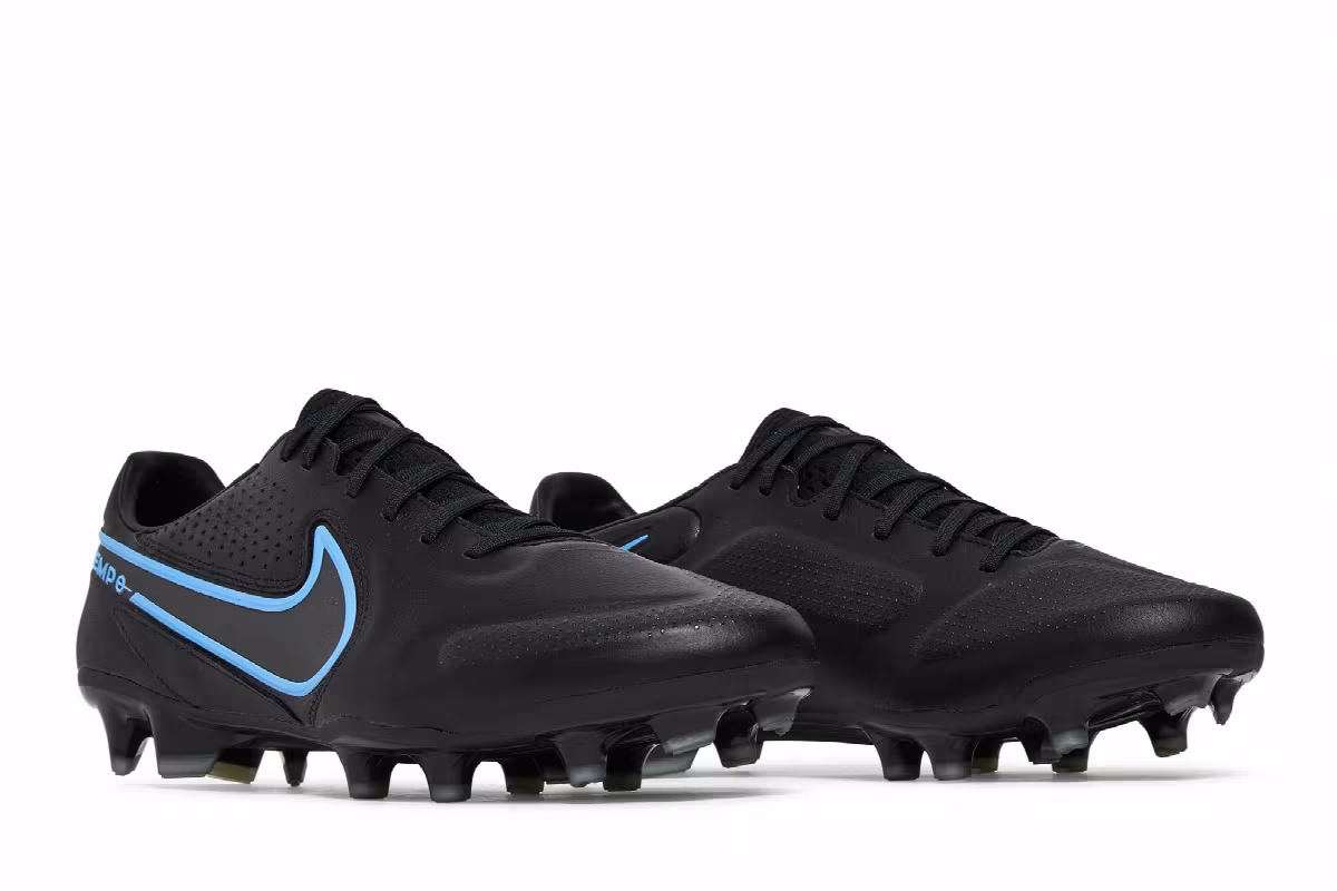 Nike Tiempo Legend 9 Pro FG Black Blue Hero, view 9