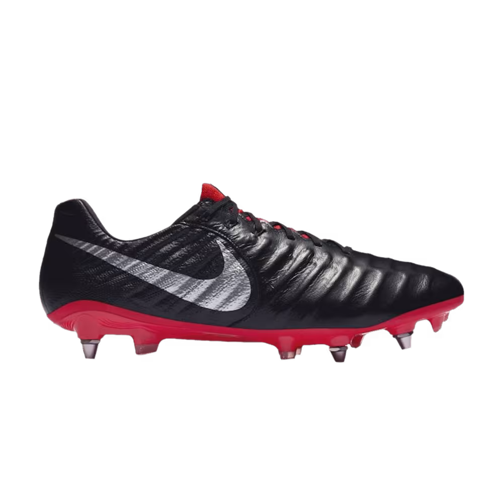 Nike Tiempo Legend 7 Elite SG Pro Black Metallic Silver