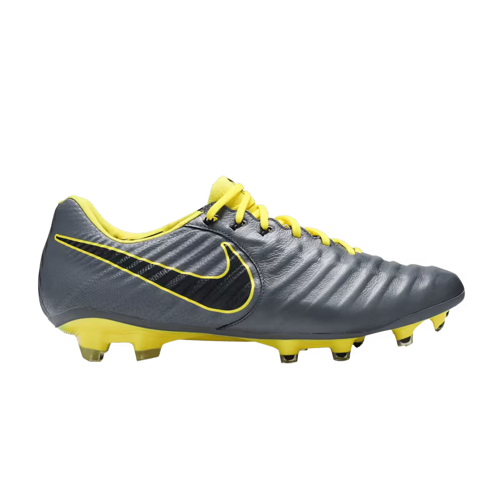 Nike Tiempo Legend 7 Elite FG Dark Grey Opti Yellow