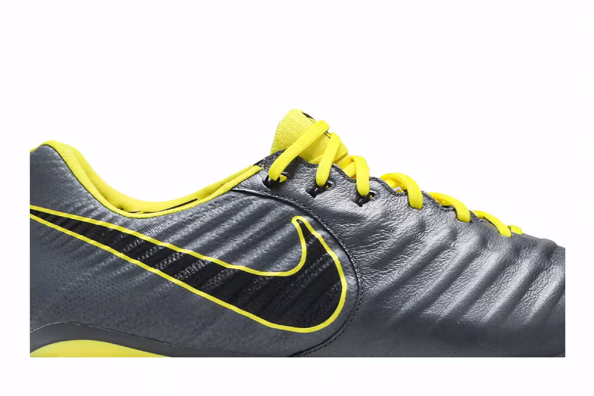 Nike Tiempo Legend 7 Elite FG Dark Grey Opti Yellow, view 3