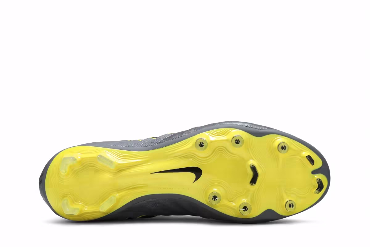 Nike Tiempo Legend 7 Elite FG Dark Grey Opti Yellow, view 5