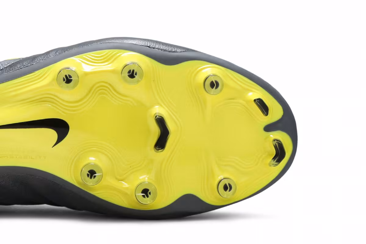 Nike Tiempo Legend 7 Elite FG Dark Grey Opti Yellow, view 6