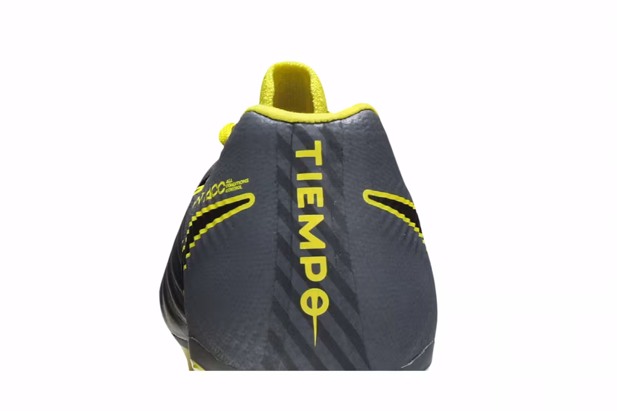 Nike Tiempo Legend 7 Elite FG Dark Grey Opti Yellow, view 8