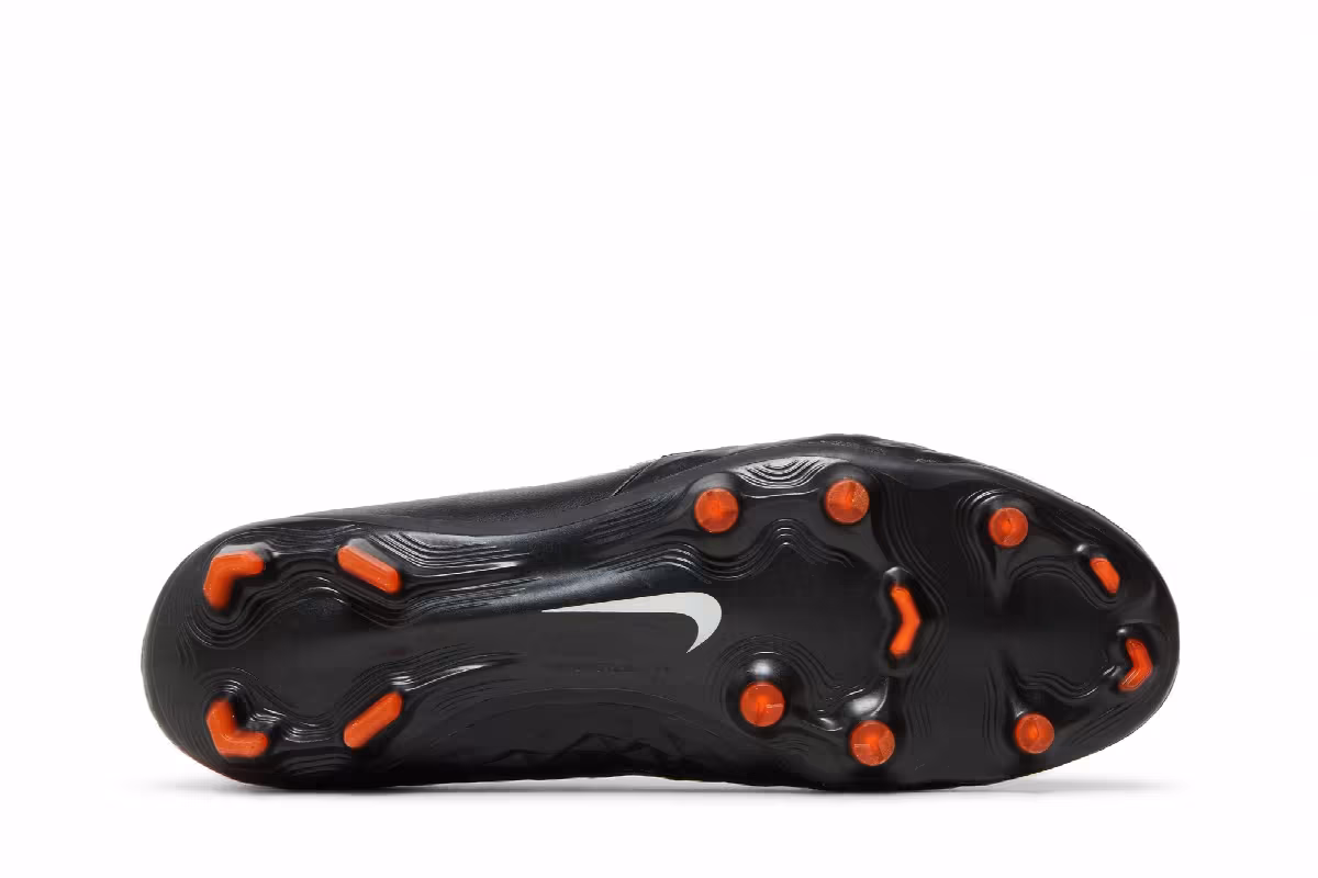Nike Tiempo Legend 8 Elite FG Black Total Orange, view 5