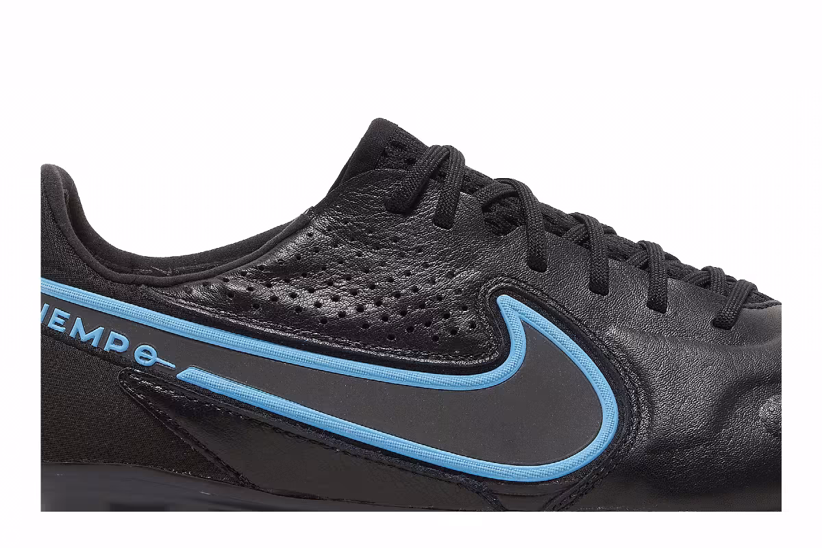 Nike Tiempo Legend 9 Elite SG Pro AC Black Blue Hero, view 3