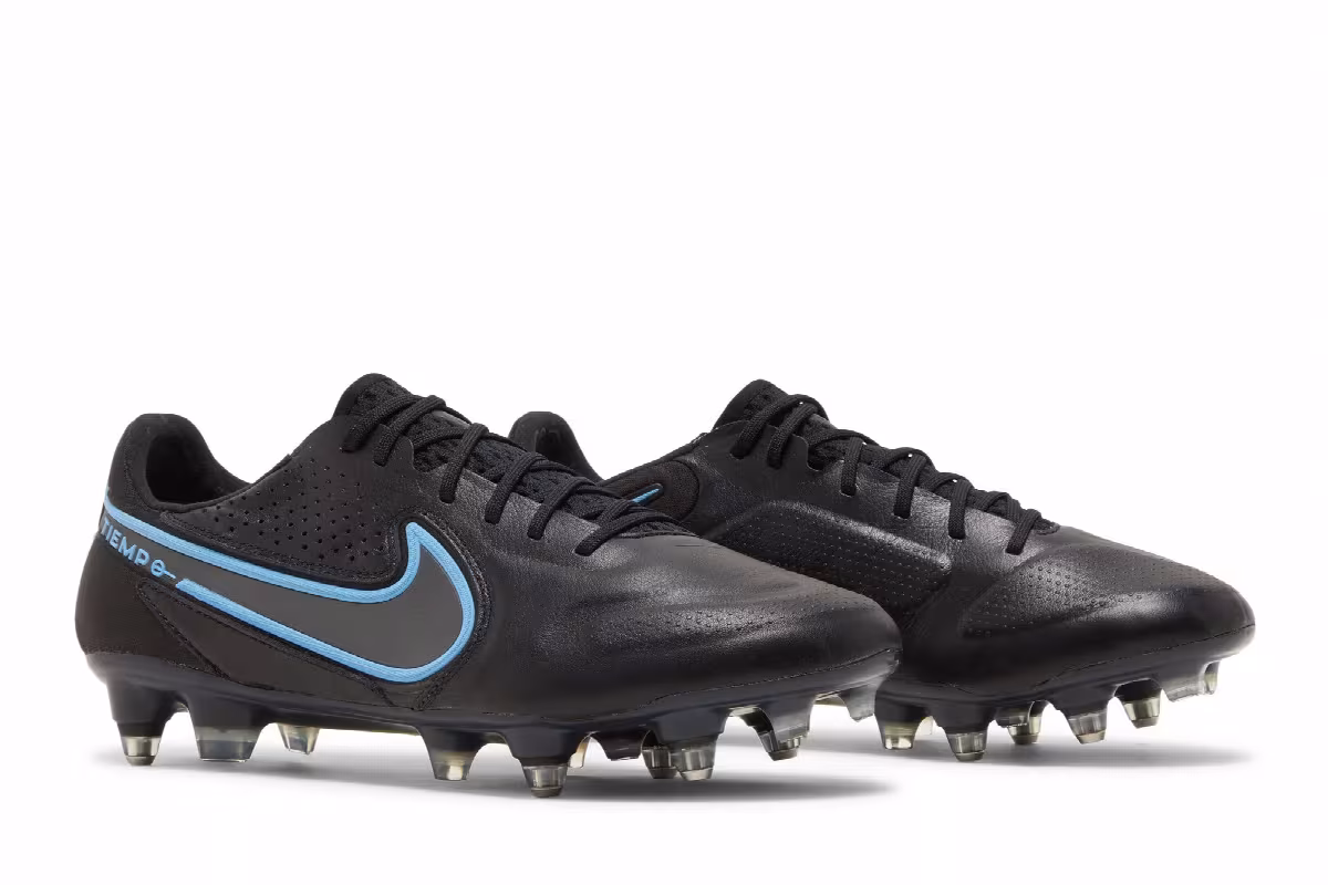 Nike Tiempo Legend 9 Elite SG Pro AC Black Blue Hero, view 9