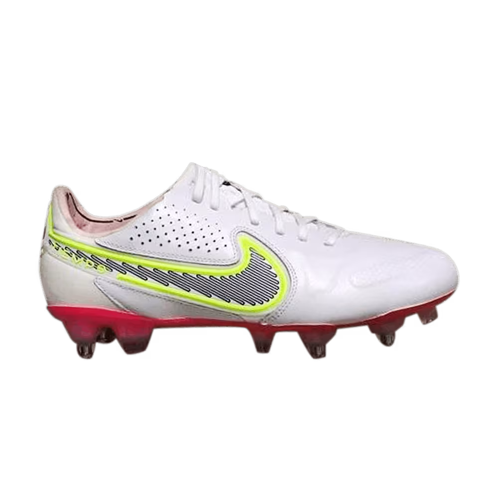 Nike Tiempo Legend 9 Elite SG Pro AC White Bright Crimson
