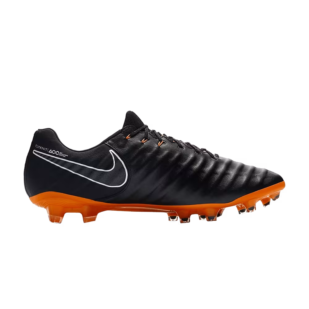 Nike Tiempo Legend 7 Elite FG Black Total Orange