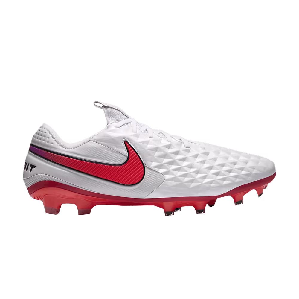 Nike Tiempo Legend 8 Elite FG White Flash Crimson