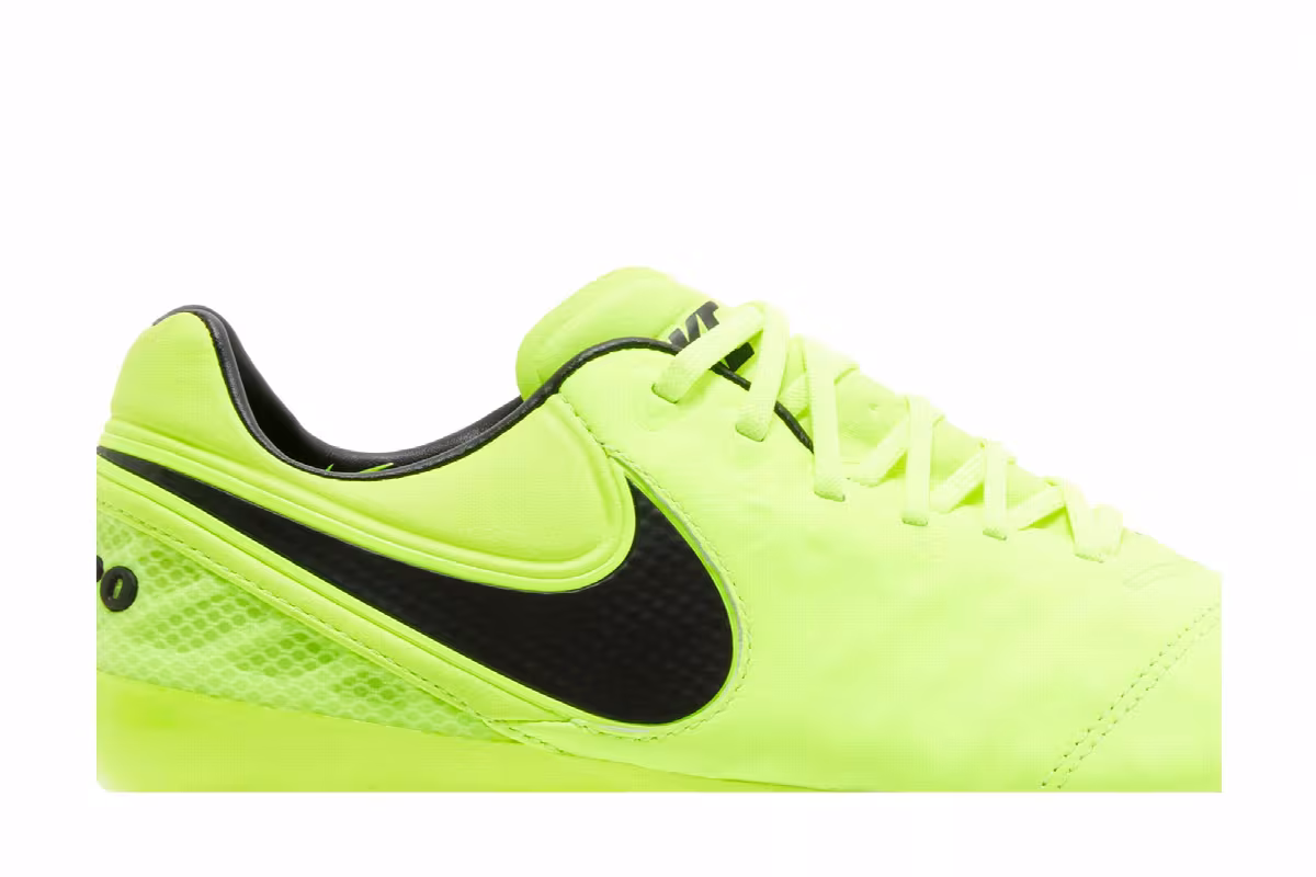 Nike Tiempo Legend 6 FG ACC Volt Black, view 3