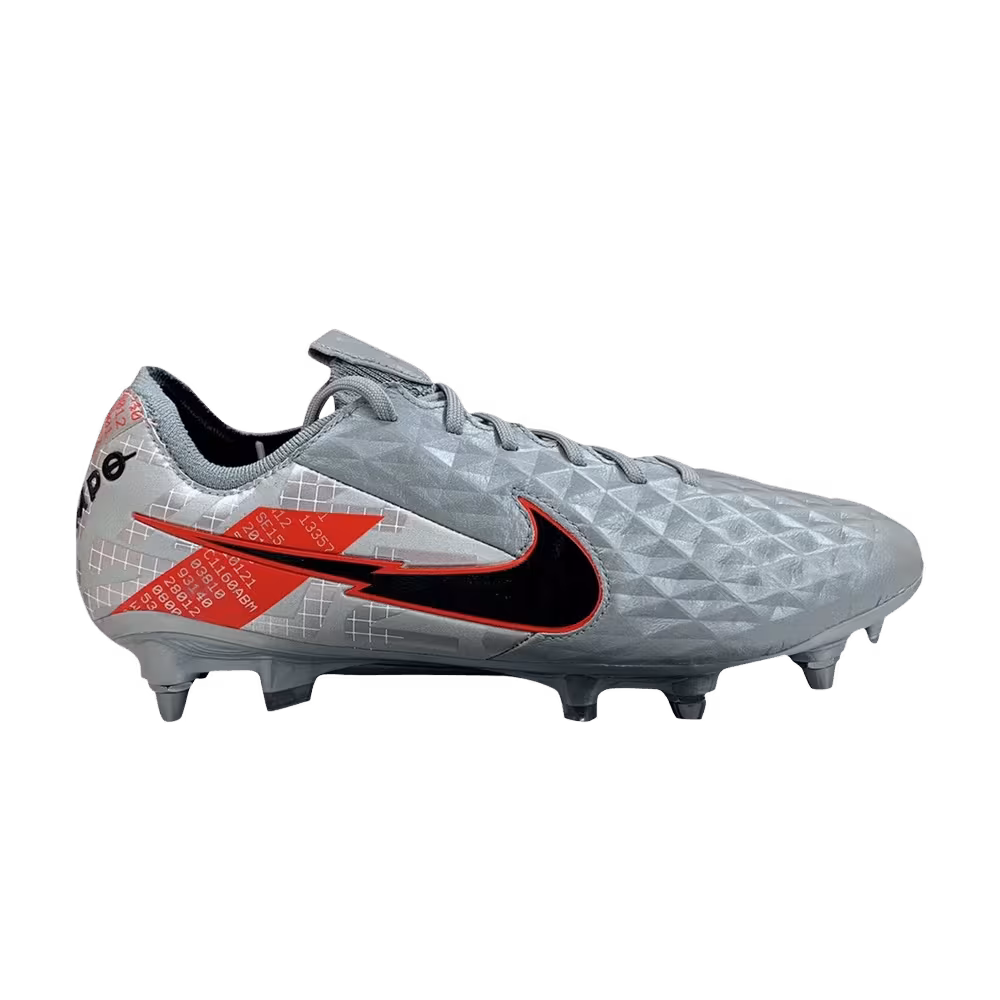Nike Tiempo Legend 8 Elite FG Wolf Grey Bright Mango