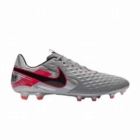 Nike Tiempo Legend 8 Academy MG 'Metallic Grey Crimson'
