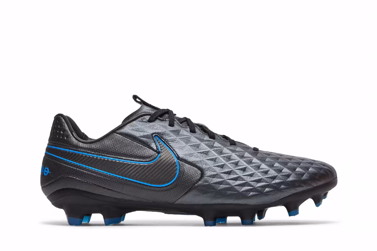 Nike Tiempo Legend 8 Pro FG Black Blue Hero, view 2