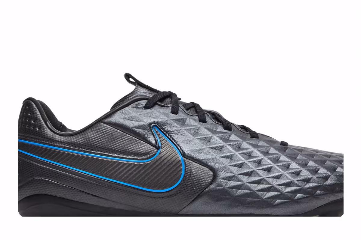 Nike Tiempo Legend 8 Pro FG Black Blue Hero, view 3