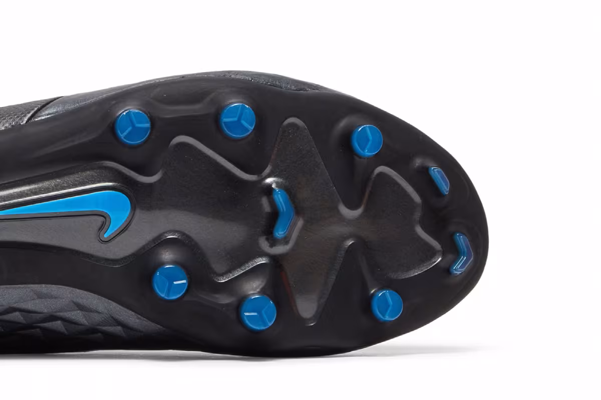 Nike Tiempo Legend 8 Pro FG Black Blue Hero, view 6