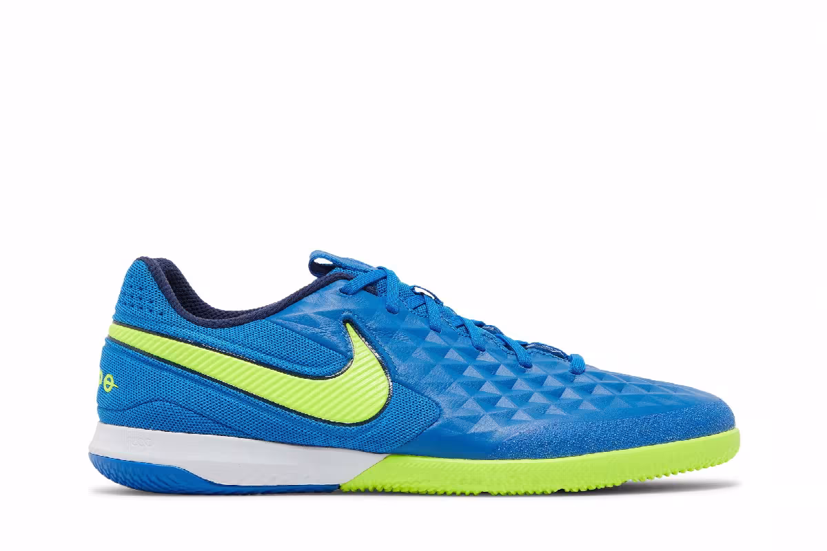 Nike React Tiempo Legend 8 Pro IC Soar Volt, view 2