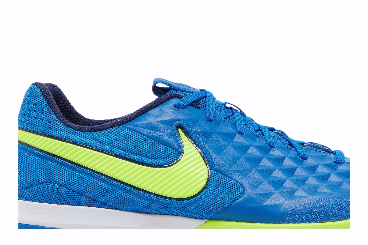 Nike React Tiempo Legend 8 Pro IC Soar Volt, view 3