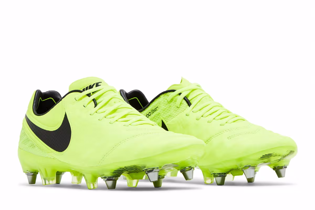 Nike Tiempo Legend 6 SG Pro Volt Black, view 9