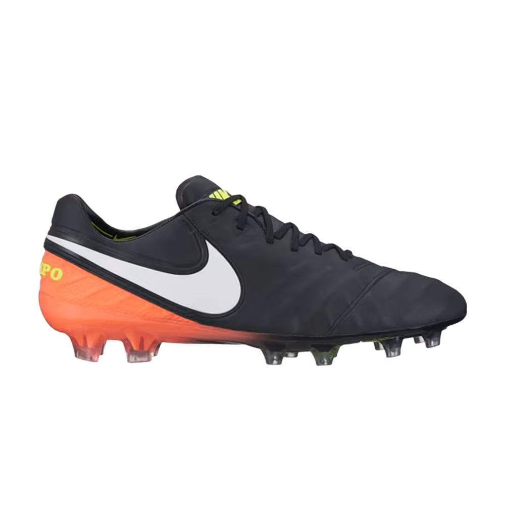 Nike Tiempo Legend 6 FG Black Hyper Orange