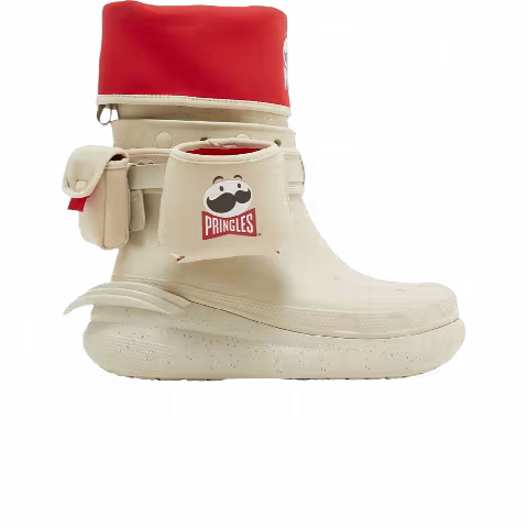 Pringles x Crocs Classic Crush Boot 'Bone'
