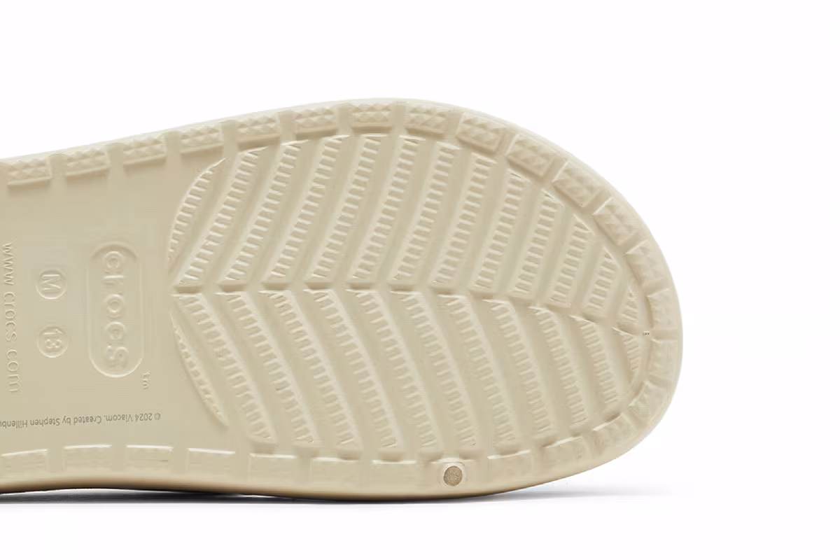 SpongeBob SquarePants x Crocs Classic Cozzzy Sandal Goo Lagoon, view 6