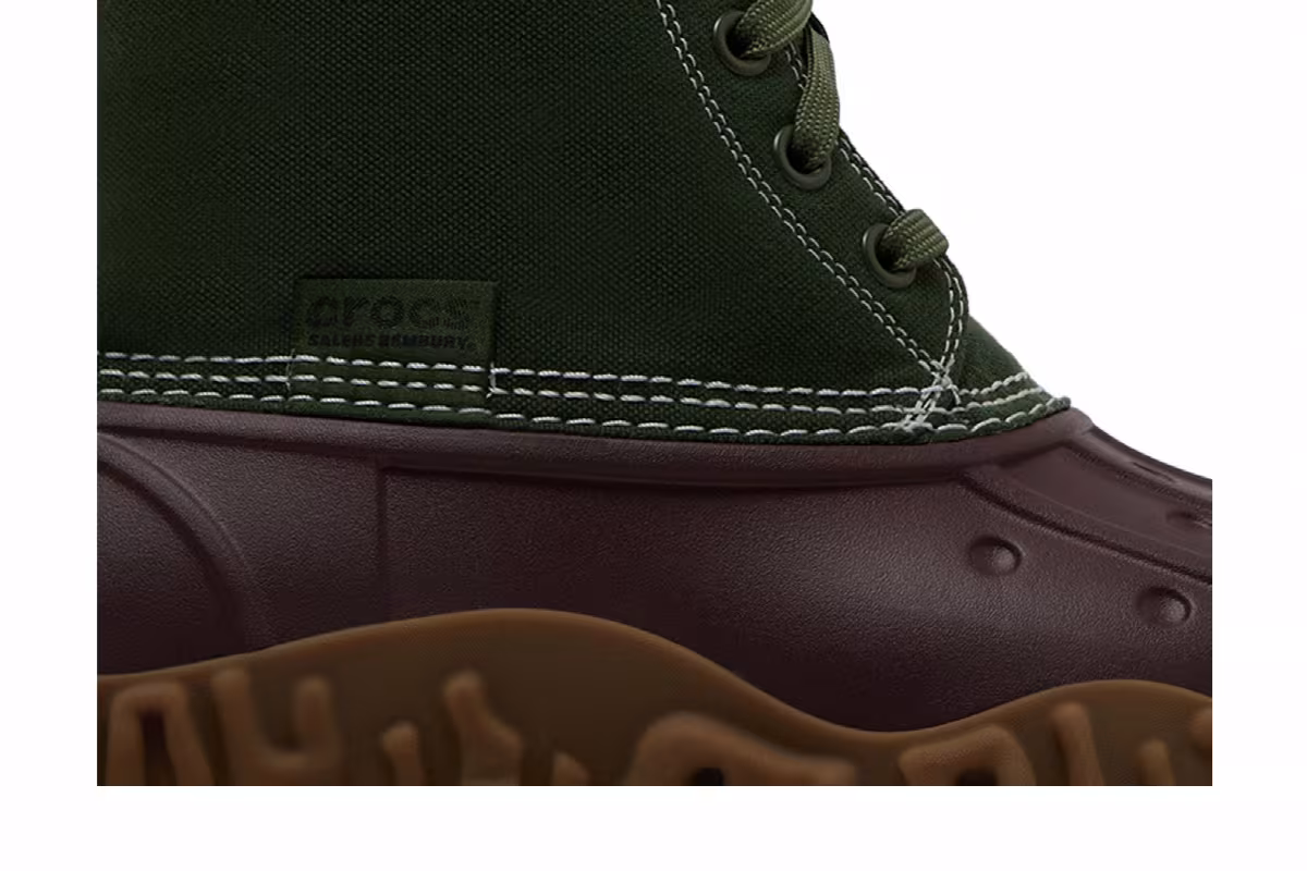 Salehe Bembury x Crocs Pollex Cypress Mallard, view 3