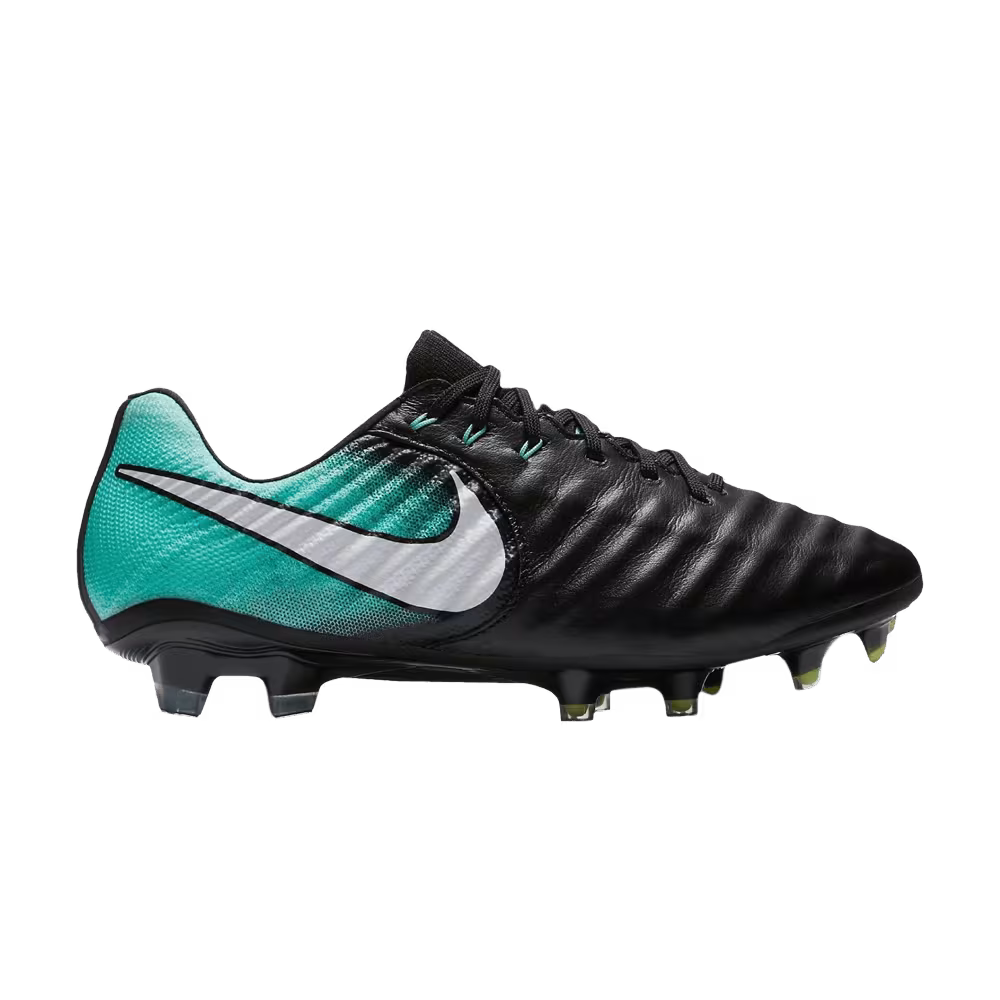Nike Women's Tiempo Legend 7 FG Black Light Aqua