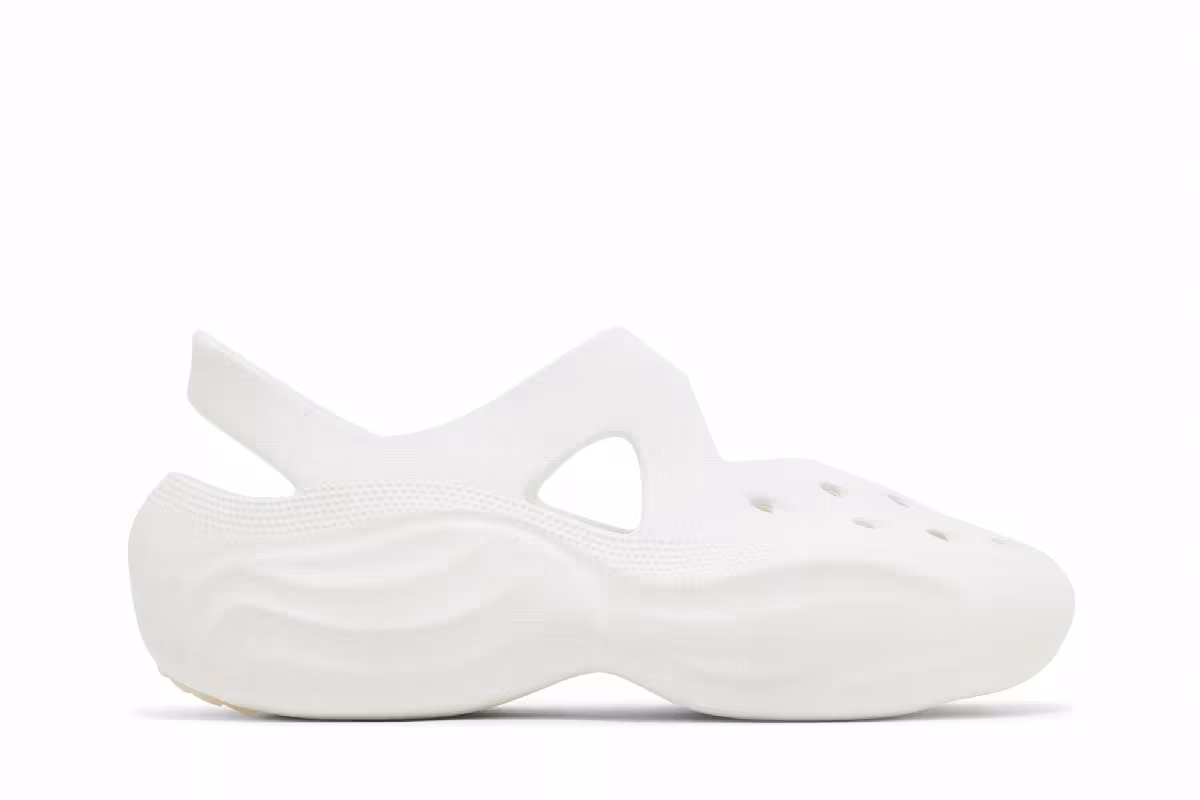Dingyun Zhang x Crocs Diffuser White, view 2