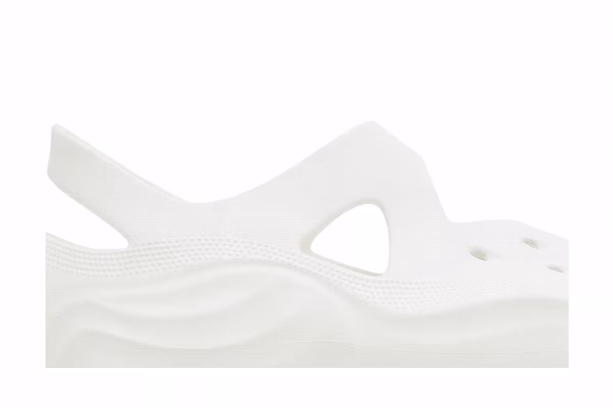 Dingyun Zhang x Crocs Diffuser White, view 3