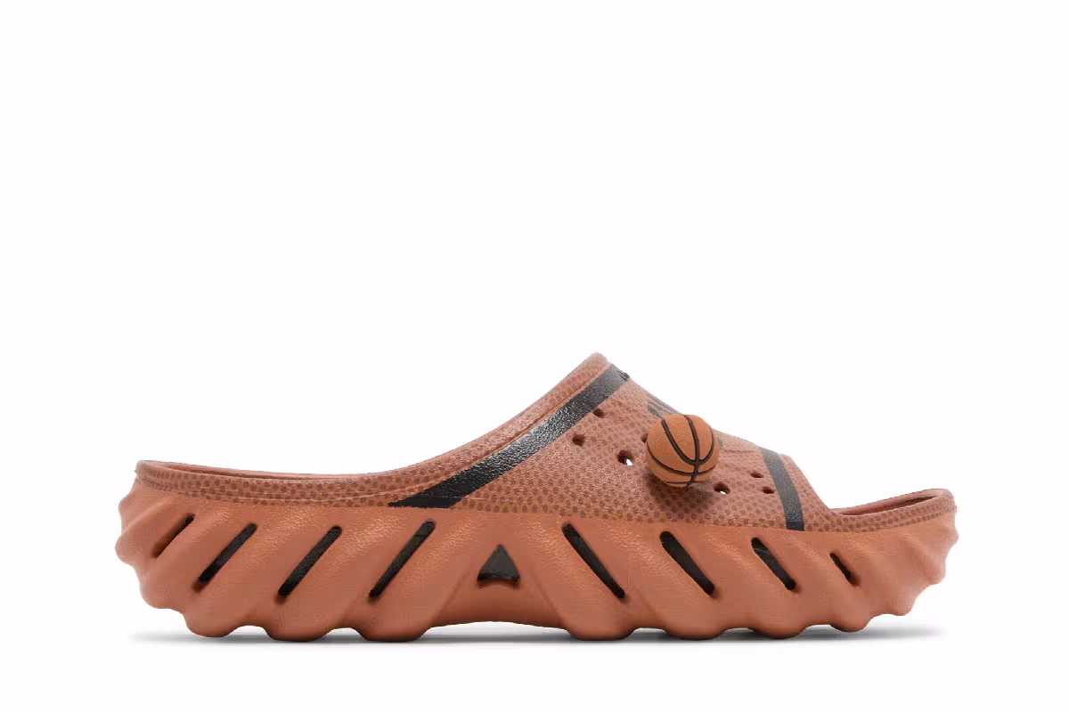 NBA x Crocs Echo Slide Sienna, view 2