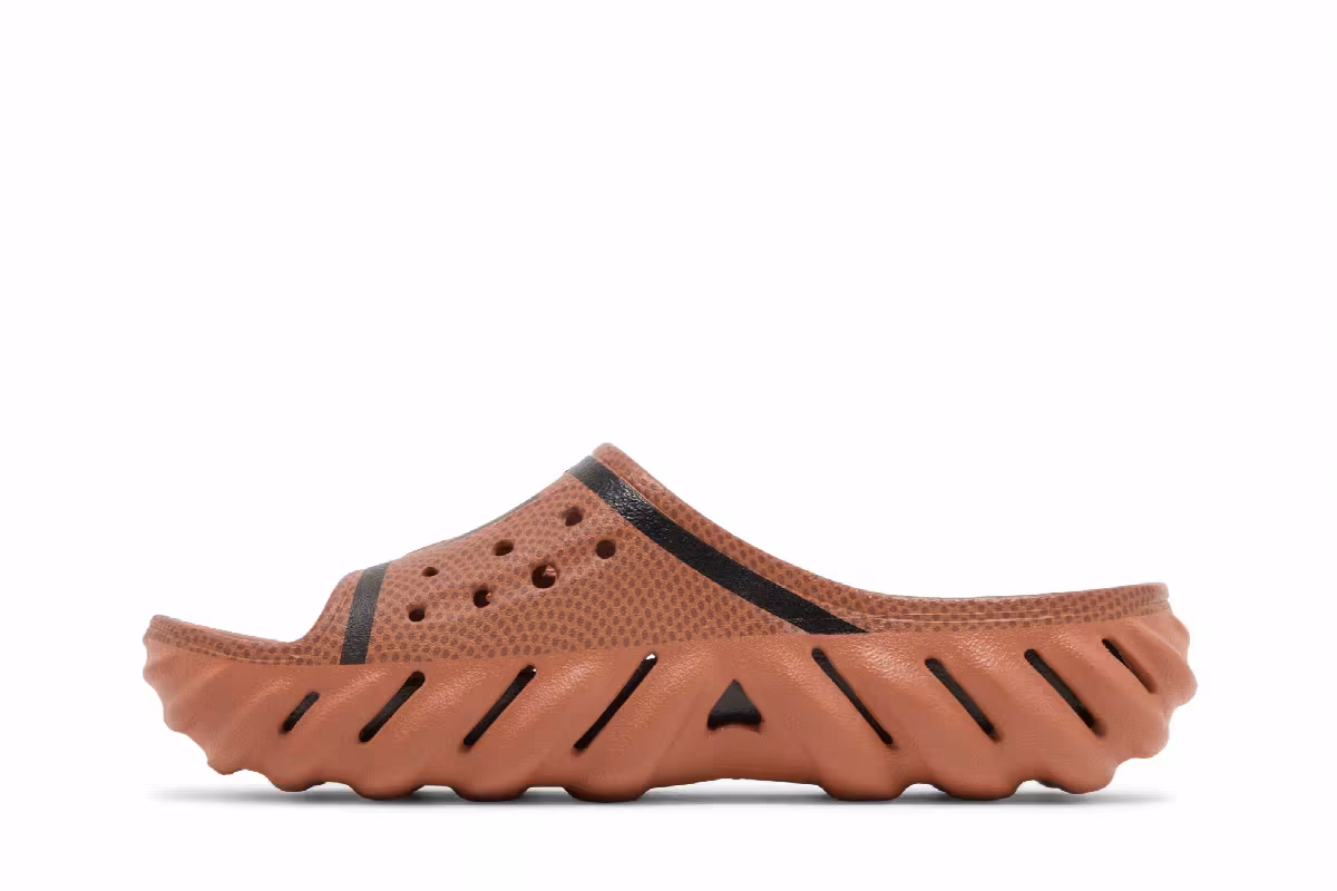 NBA x Crocs Echo Slide Sienna, view 4