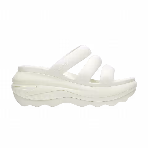 Crocs Wmns Mega Crush Triple Strap Sandal 'Chalk'