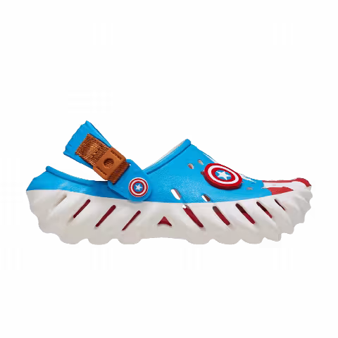 Marvel x Crocs Echo Clog Kids 'Captain America'