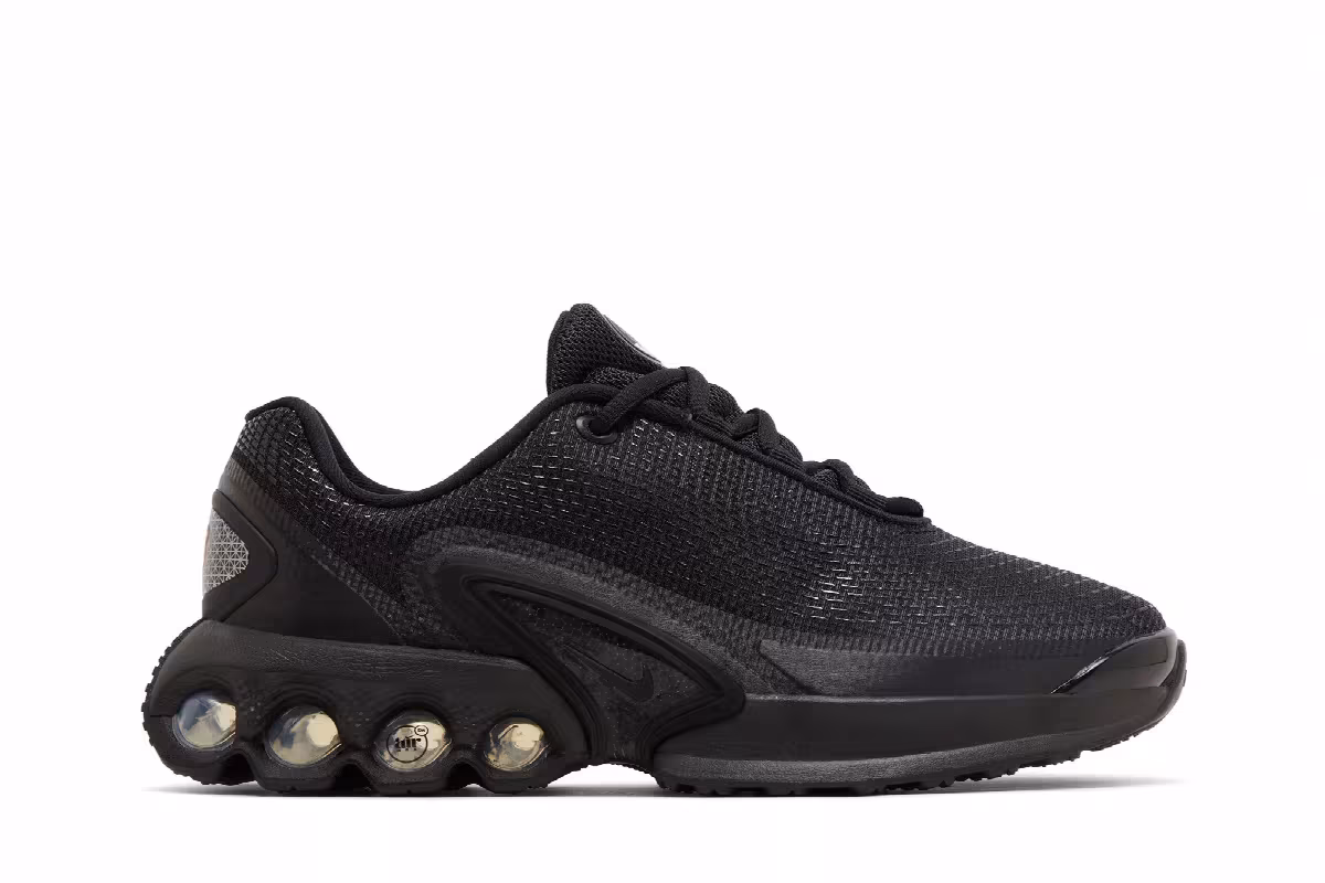 Nike Air Max DN GS Black Dark Grey, view 2